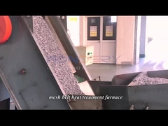 المقاومة للحرارة فرن الأسطوانة دعم شبكة حزام 3 مراحل 1000 كجم / ساعة