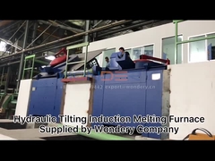 5T 60Mins ذوبان الصلب شل فرن الحث الصناعي لصهر الصلب 3000KW