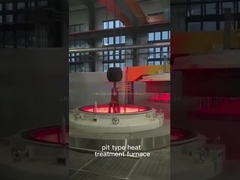 فرن المعالجة الحرارية من نوع الحفرة أكسدة النيتروجين 150KW 50HZ