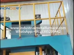 صب النحاس المستمر الخالي من الأكسجين إنتاج قضبان النحاس آلة صب قضبان النحاس