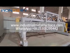 إطار تغيير الغطاء لفرن المعالجة الحرارية من نوع الحفرة