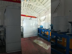 فرن ذوبان التحفيز لآلات صب عصى النحاس الصعودية