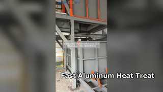 فرن التبريد السريع المصنوع من الألومنيوم للمعالجة الحرارية T6 T4 - كفاءة عالية وتحكم دقيق