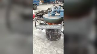 تسريع مسبكك: عرض توضيحي في الوقت الحقيقي لكفاءة التسخين المسبق للمغرفة التي تعمل بالغاز