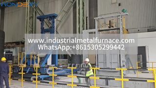 فرن التبريد والتلطيف السريع من نوع الرافعة الشوكية | معالجة حرارية متعددة الاستخدامات لجميع المعادن | ووكسي دبليو