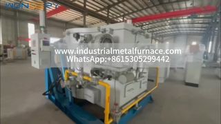 فرن صهر المعادن غير الحديدية الذي يعمل بالغاز الموفر للطاقة – فقدان ذوبان منخفض