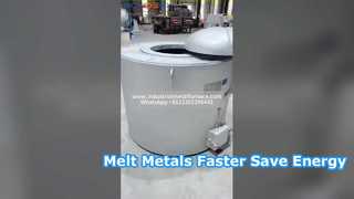 فرن صهر المعادن غير الحديدية لتسخين المقاومة الكهربائية – كفاءة عالية