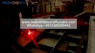 فرن المعالجة الحرارية من نوع الحفرة الصناعية للأجزاء المعدنية – التحميل العمودي