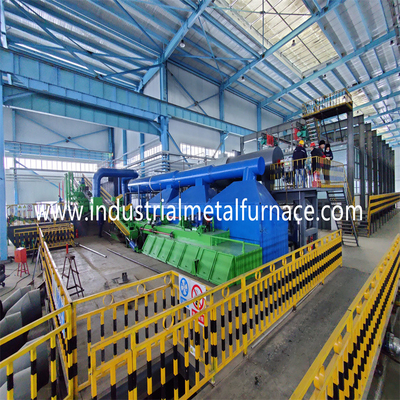 شراء 220V 50mm تراجع الساخنة فرن الجلفنة الغاز الصناعية فرن المعالجة الحرارية online manufacture