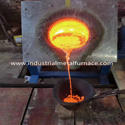 شراء فرن الحث الصناعي ذو التردد المتوسط ​​25 كجم من الجرافيت لصهر الحديد الزهر online manufacture