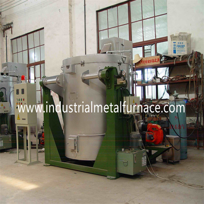 شراء فرن صهر الألومنيوم الصناعي بإمالة 400 كجم / ساعة بالزيت للخردة المعدنية online manufacture