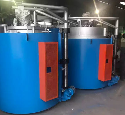 شراء RQ3-330-9 Gas Pit Type Carburizing Furnace D1m X 4m Heat Treatment Furnace online manufacture