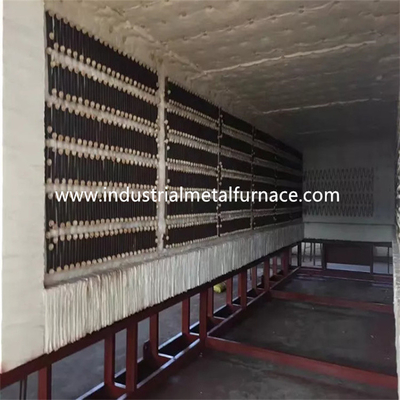 شراء 1250 ℃ فرن كهربائي للسيارة السفلي 3000 × 1000 × 1000 مم تحكم مستقل في درجة الحرارة online manufacture