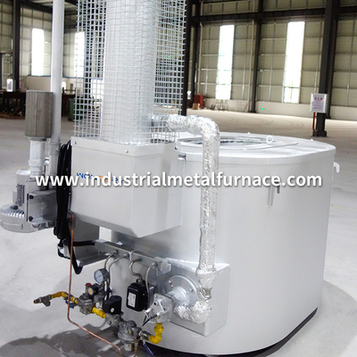 شراء بوتقة بيضاوية 300500800 1000 كجم فرن صهر المعادن الصناعية بالغاز مع جهاز تعافي online manufacture