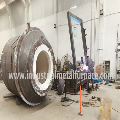 شراء فرن ذوبان الألومنيوم ذو الخسائر المنخفضة مع هيكل منحني online manufacture