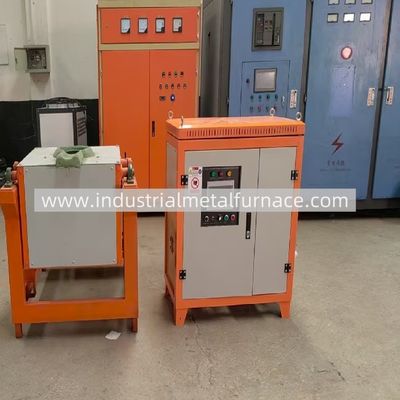 شراء WDL-DM-200: فرن صهر المعادن بالحث الألومنيوم IGBT بقدرة 200 كجم و80 كيلو واط مع نظام إمالة هيدروليكي online manufacture