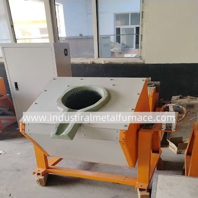 شراء 200 كجم 80 كيلو واط فرن صهر الحث بالقصدير يدوي الإمالة online manufacture