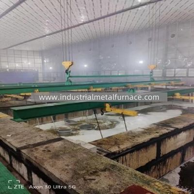 جودة  LNG Industrial Hot Dip Galvanizing Furnace Gas Fired Heat Treatment Furnace مصنع