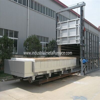 شراء فرن معالجة حرارية كهربائي بموقد عربة بأبعاد 8000x4000x2000 مم مع مقاومة كهربائية، بدرجة حرارة 750 درجة مئوية وقدرة تحميل 30 طنًا للتلطيف والتلدين online manufacture