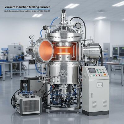 شراء فرن ذوبان الحراري الفراغ نظام ذوبان المعادن عالي درجة الحرارة WDL-RLL-50 تصنيع عبر الإنترنت