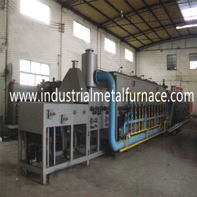 شراء 220kW 300KG / H تزوير أجزاء فرن الحزام الشبكي فرن الحزام ذو درجة الحرارة العالية online manufacture