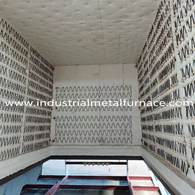 مقاومة كهربائية صناعية 70KW معالجة حرارية للسيارة فرن سفلي بوجي فرن موقد