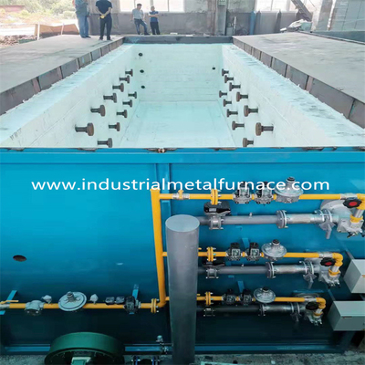 LNG الصناعية بالغمس الساخن فرن الجلفنة بالغاز فرن المعالجة الحرارية