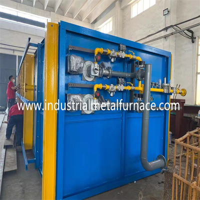 220V 50mm تراجع الساخنة فرن الجلفنة الغاز الصناعية فرن المعالجة الحرارية
