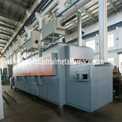 1.5 × 1x1m فرن المعالجة الحرارية بوجي موقد الغاز أطلق قوي مضاد للصدمات 150KW