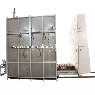 فرن التسخين الكهربائي للمعالجة الحرارية Bogie Hearth 2000 × 900 × 600mm