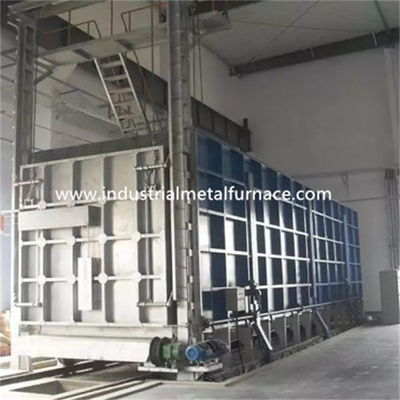 Bogie Hearth المعالجة الحرارية للسيارة أسفل الفرن الفرن إمالة عربة التبريد السريع 320KW