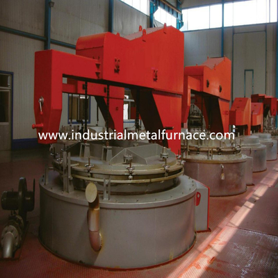 إمالة عربة فرن المعالجة الحرارية Bogie Hearth 320KW