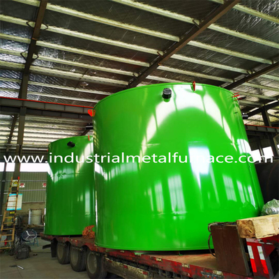 فرن المعالجة الحرارية للأسلاك المعدنية والعصا 950C الحرارة القصوى 320kW الطاقة 3 مناطق التدفئة تصميم توفير الطاقة