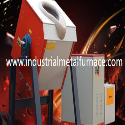 15KW الحديد الزهر الصلب الصناعي فرن الحث سخان نوع التردد المتوسط