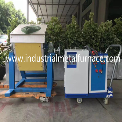 فرن الحث الصناعي النحاسي 15kW 10KG