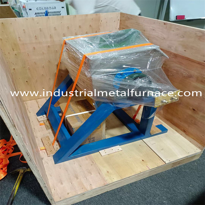 110KW 50KG فرن الحث الصناعي سخان ذوبان 145kgs المعدنية