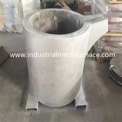 صب 540mm الألومنيوم ذوبان مسبك نقل مغارف الألومنيوم المصهور