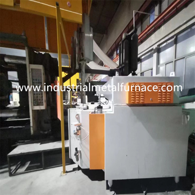 300 إلى 3000 كجم فرن كهربائي من سبائك الألمنيوم المعدني لعملية الصب 45KW