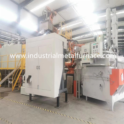 فرن الصهر بالغاز الطبيعي 9500mm 45000kg