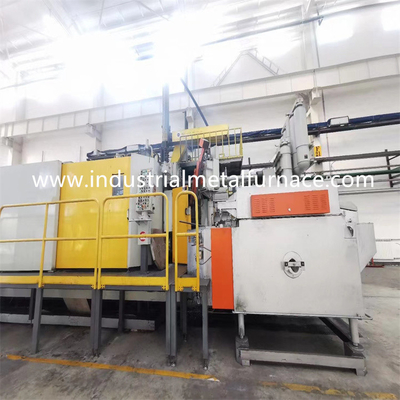 800KG الغاز أطلقت فرن عقد سبائك الألومنيوم لصهر الصلب CE